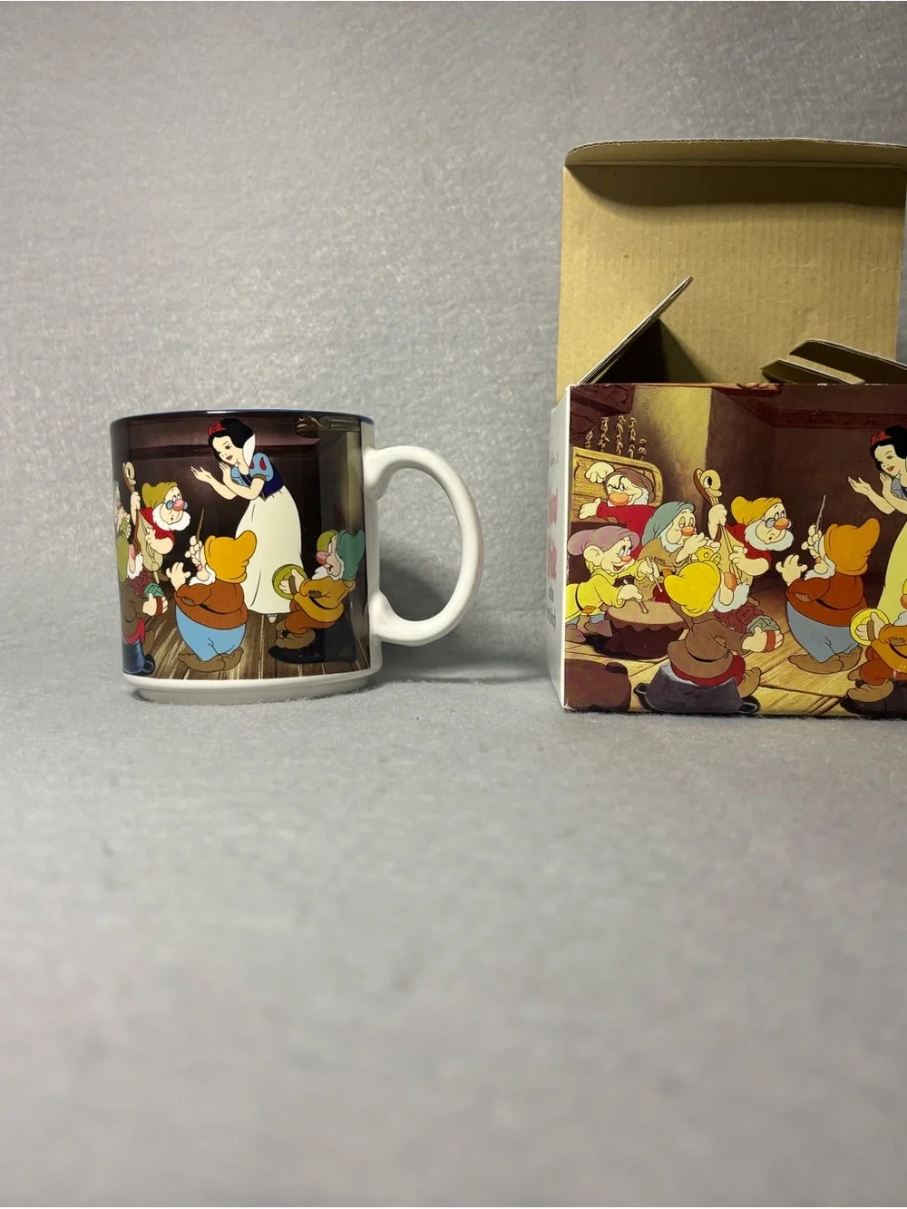 Vintage 1980’s Walt Disney Classic Snow White Coffee Mug - Original Box